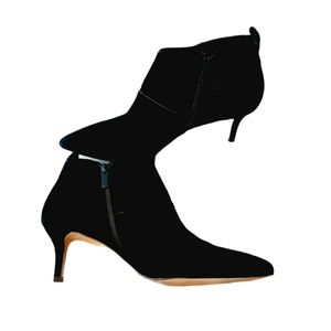 DONALD PLINER FAYLA BLACK SUEDE BOOTIES